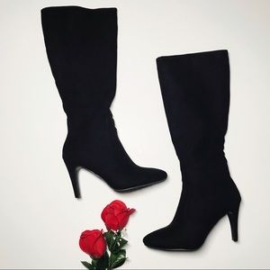 Forever 21 Classic Black High Heel Tall Boots